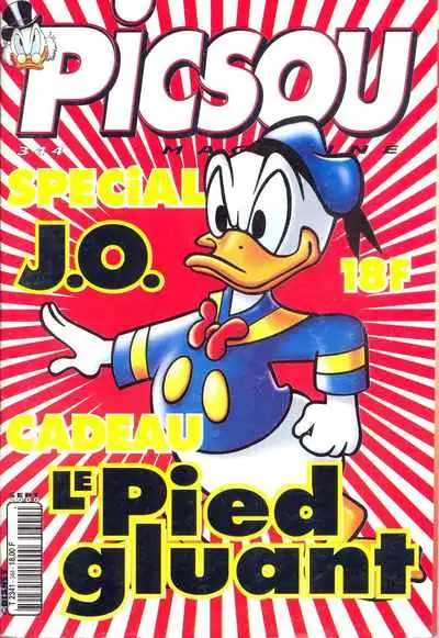 PICSOU SPECIAL MAGAINE J.O. LE PIED GLUANT 2000 ÉTAT NEUF, View more