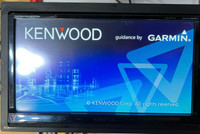 Kenwood double din has garmin GPS