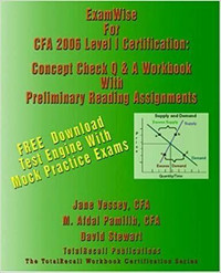 ExamWise to CFA 2006 Level I Certification 9781590959237