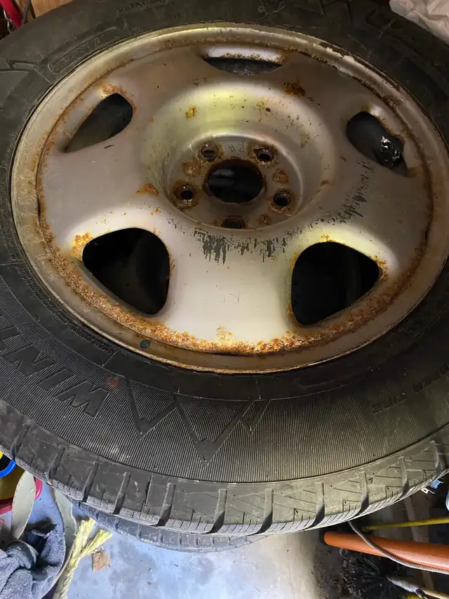 Winter Tires and Rims  225/ 65/ R17 in Tires & Rims in Peterborough - Image 3