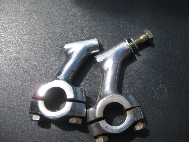 Triumph Motorcycle TR6 650 Handle Bar Clamp Set - $60.00 obo in Other in Kitchener / Waterloo