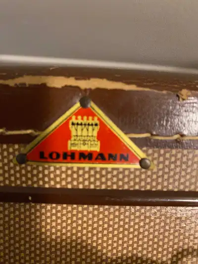 Vintage1940’s lohmann suitcases, View more