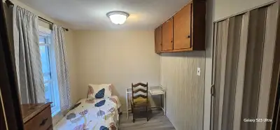 Furnished Room North of Wolseley UofW/HSC/ Polo P. Now or  July