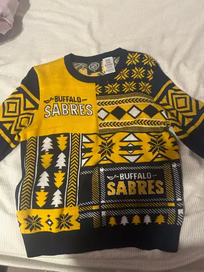 XL Kids Buffalo Sabres Christmas Sweater, View more