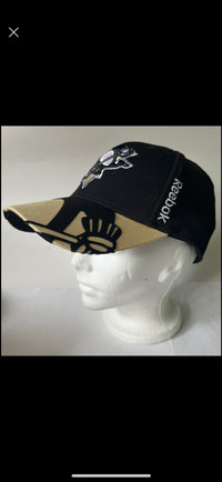 Reebok Cap Pittsburgh Penguins Center Ice Collection NHL Hockey 