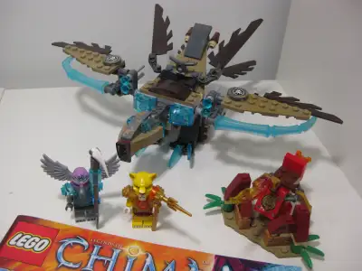 Lego Chima Vardy's Ice Vulture Glider (complete with manual), View more