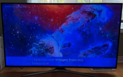 55” Samsung smart TV, View more