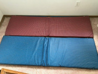 A Pair of Folding Exercise / Fitness Mats