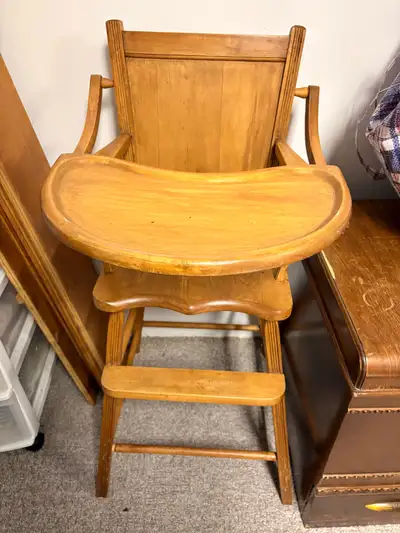 Vintage High Chair, View more