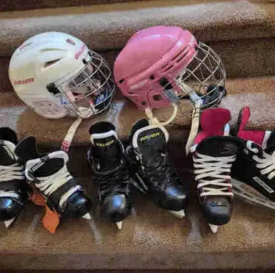 New skates / helmets, View more