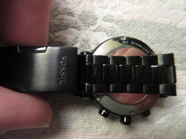 Fossil Watch, black, model Ch2579.  Timmins only. in Jewellery & Watches in Timmins - Image 3