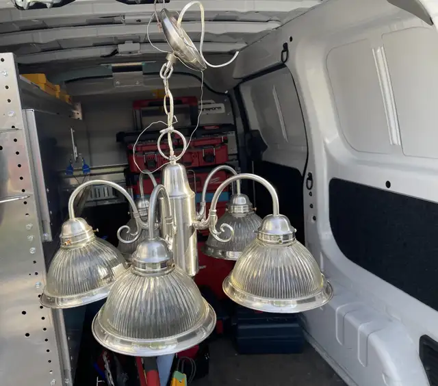 five lights chandelier $20