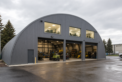 Steel Buildings/Quonset Huts — Factory Direct Shipping | Canada-Wide Delivery Integra Steel ships en...