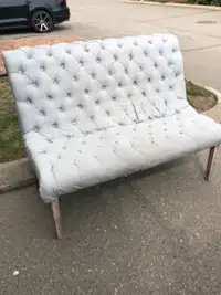 Free Upholstered Loveseat Bench