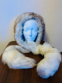 Arctic FOX  fur Lady’ s HATS. NEW