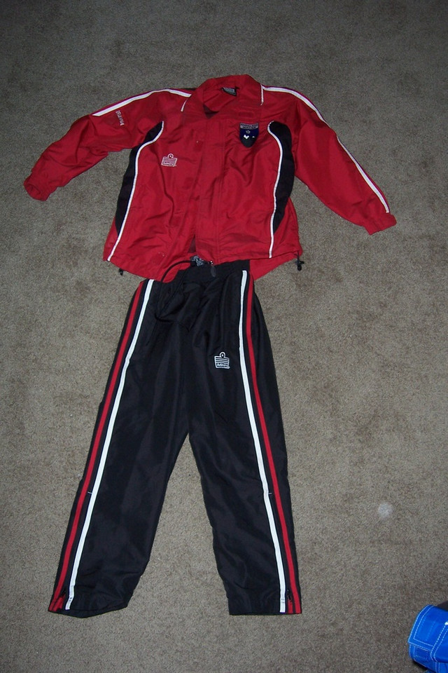 Tracksuit Red & Black in Other in Calgary