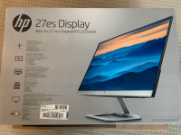 HP 27 inch IPS monitor- brand new