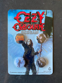 OZZY OSBOURNE: "Scream" 2010 Button Set (NEW)