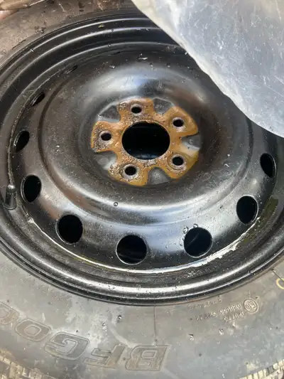 I have BF Goodrich winter tire 225/55R17 with rim