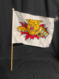 Moncton Wildcats Logo Flag