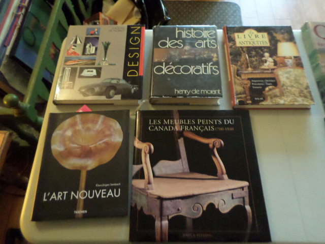 livres de design, de style, art décoratif, art nouveau, d'antiqu dans Autre  à Ville de Québec - Image 2