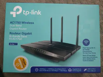 Wireless Router AC1750 Dual Band $50, View more