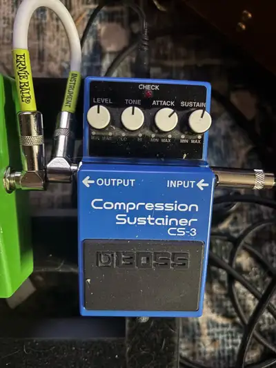 Boss CS3 Compression Sustainer pedal , View more