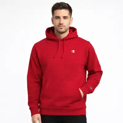 Champion Red Hoodie Men’s Size L Pullover Sweatshirt Logo – Grea, View more