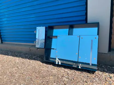 Bathroom Cabinet brand delivered except for one mirror door cracked probably can be replaced