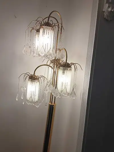 Fancy vintage floor lamp, View more