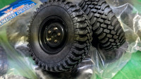 Rubber tire with rim 4" x 1-1/2" remote control car
