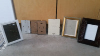 Lot of eight picture frames (8 for $8) great for art projects!