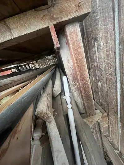 Roost poles for chicken coops 50cents /foot Thick Bridge Boards $1 / foot Fence boards 50cents/ foot...