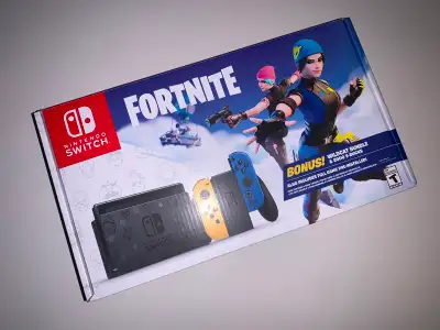 NINTENDO SWITCH-CONSOLE FORTNITE EDITION (USED CODE)(NEW) (C001), View more