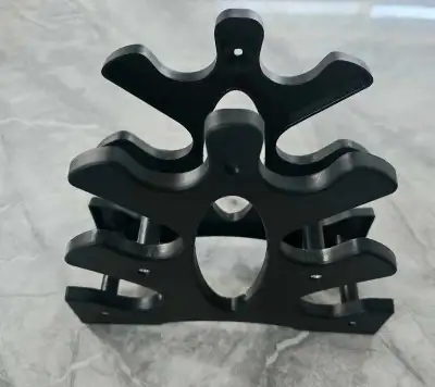 3-Tier Dumbbell Storage Rack Stand Home Hand Weight Stand Gym Or, View more