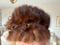 Women's Vintage Lilly Dache DEBS Beaver Fur Hat