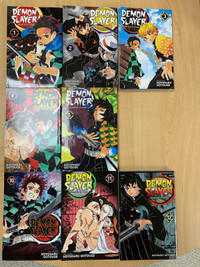 Demon Slayer Manga Books
