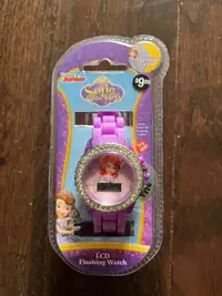 Brand New Sofia the First LCD Flashing Watch