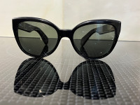 Oliver PeoplesAbrie Plastic Polarized Cat-Eye Sunglasses, Black
