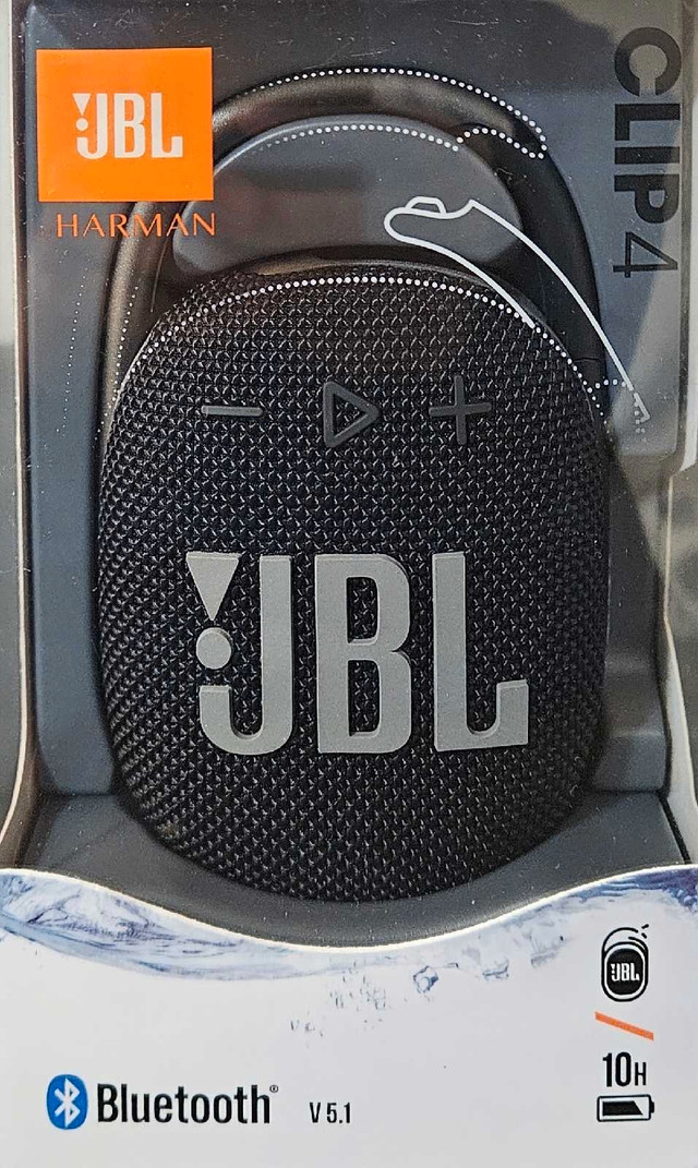 JBL Clip 4 Waterproof Portable Bluetooth Speaker in Speakers in Mississauga / Peel Region - Image 4