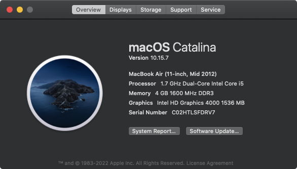 MacBook Air, Mid-2012, 11" in Laptops in Ottawa - Image 3