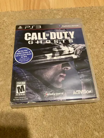 Call of Duty Ghosts PS3 Game, View more