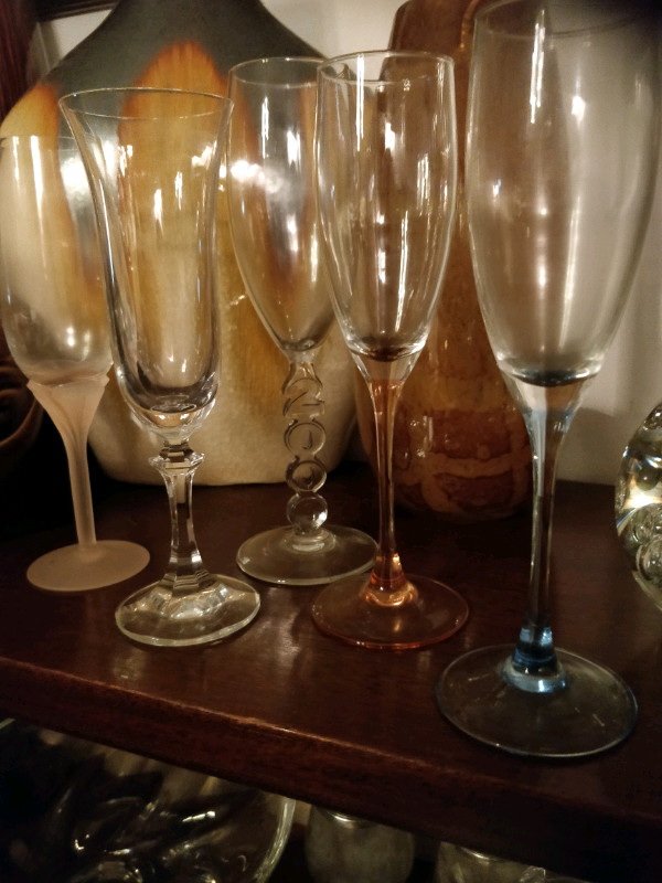 Wine or champagne flutes. in Kitchen & Dining Wares in Peterborough