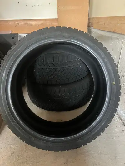 19 inch winter tires used only once about 1000km Like never used Still new