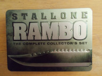 Rambo Steelbook Ultimate Edition 6 Disk Set DVD