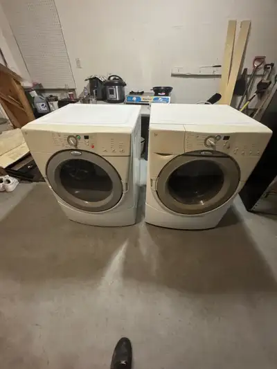 Whirlpool washing and dryer machine , View more