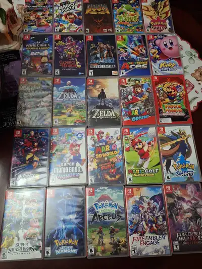 Selling some switch games. Prices below. Open to trades for N64 and gamecube stuff. Mario 3d Allstar...