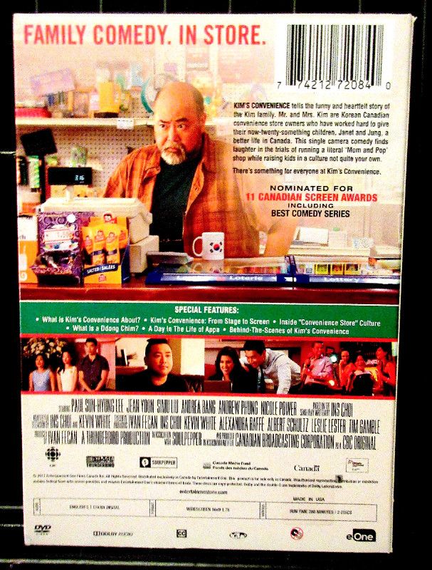 Kim's Convenience: Season 1 & 2 DVD Sets "As New" Simu Liu in CDs, DVDs & Blu-ray in Stratford - Image 4