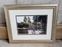 KIFF HOLLAND FRAMED PICTURE SAIL BOATS