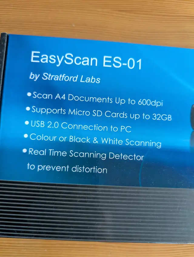 EasyScan ES-01 Portable Scanner - NEW in Box433376843636428801